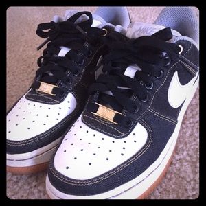 Nike Air Force 1 Low “ Black Denim”